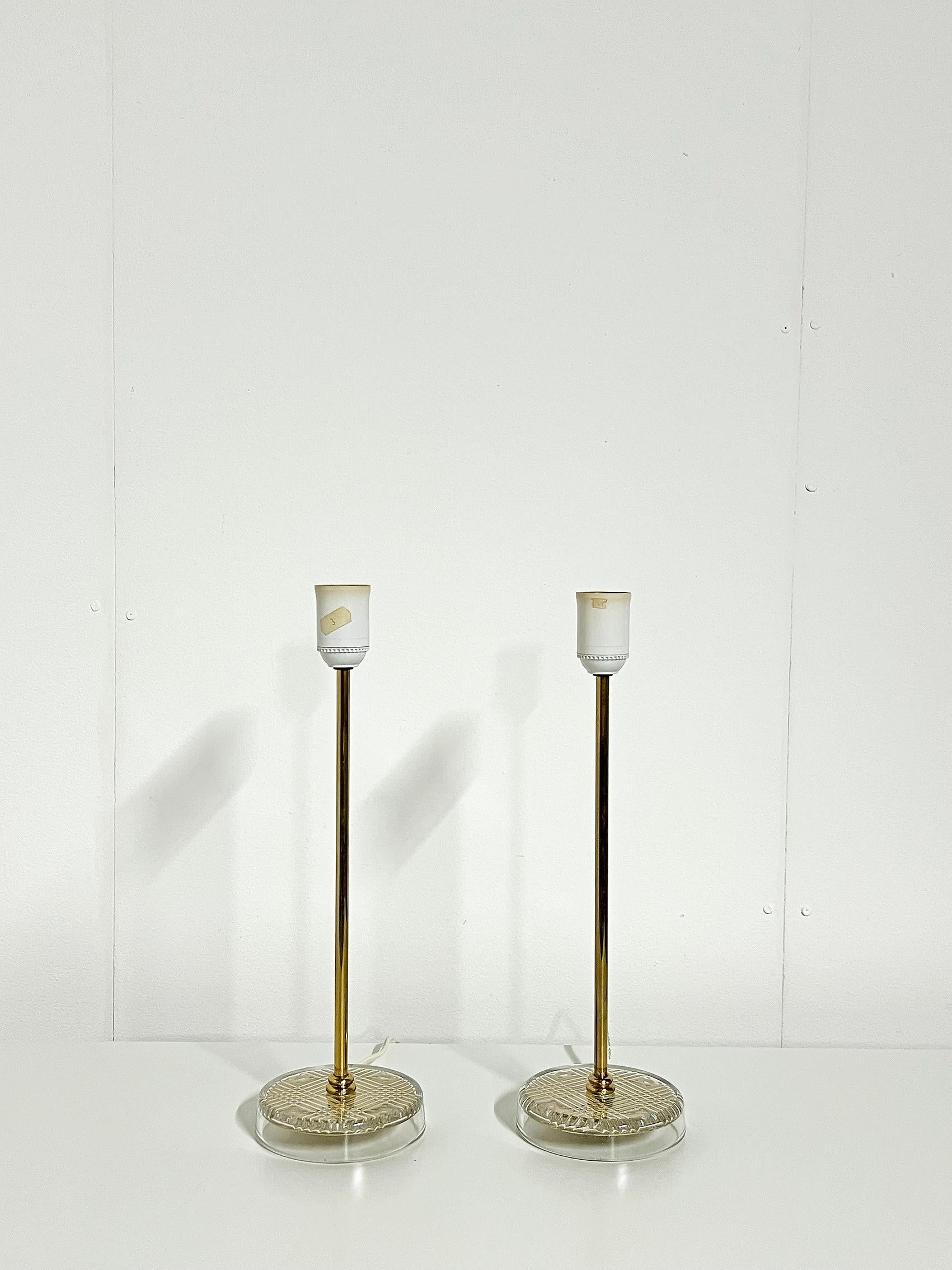 Suédois Lampes de bureau scandinaves modernes, lot de 2, Suède, vers les années 1960 en vente