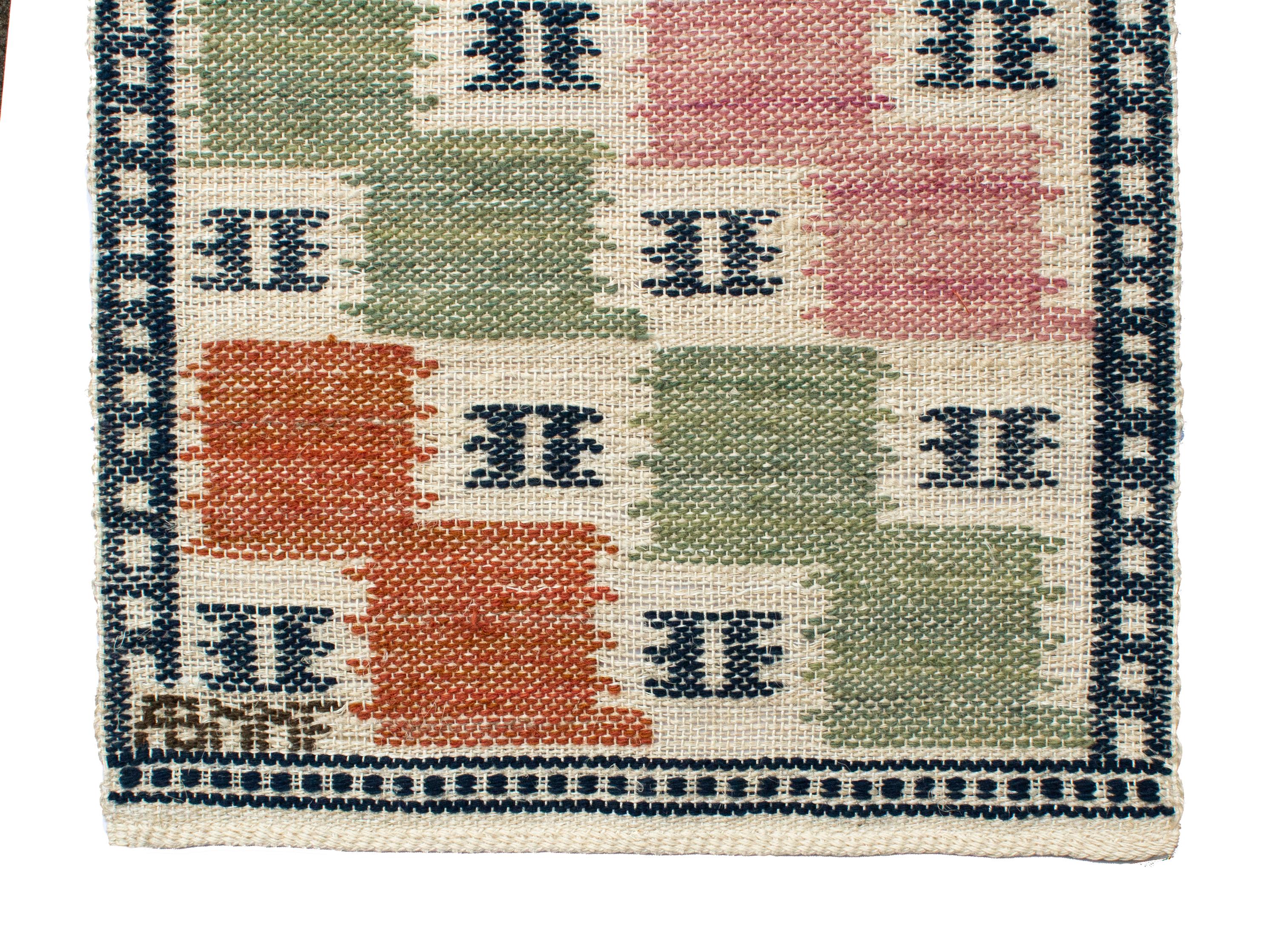 Scandinavian Modern tapestry by Märta Måås-Fjettström, 