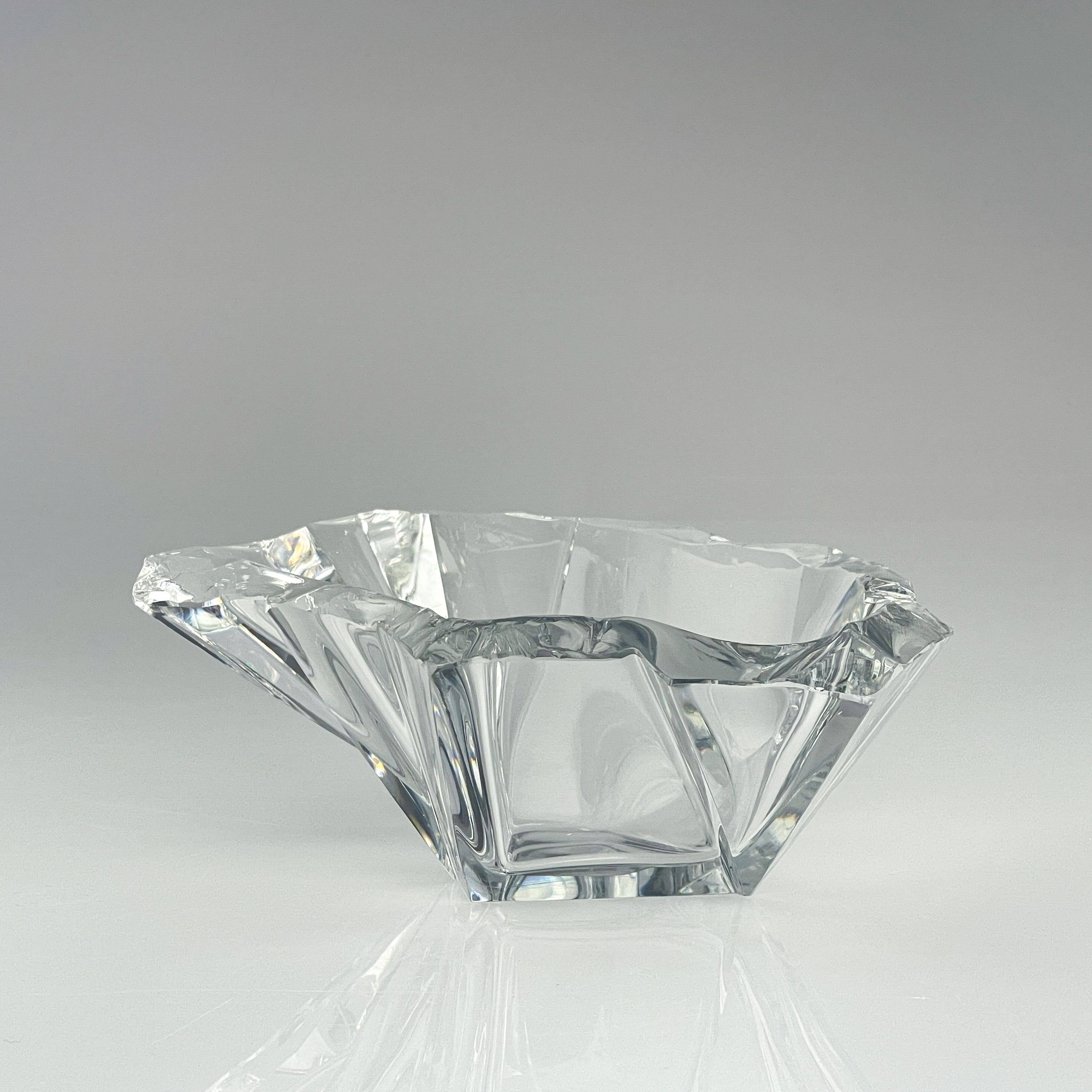 Tapio Wirkkala – A crystal Art-object “Jäänsäro” or “Iceblock”, model 3847 – Iittala, Finland circa 1960

A mesmerizing blend of stillness and craftsmanship, the 