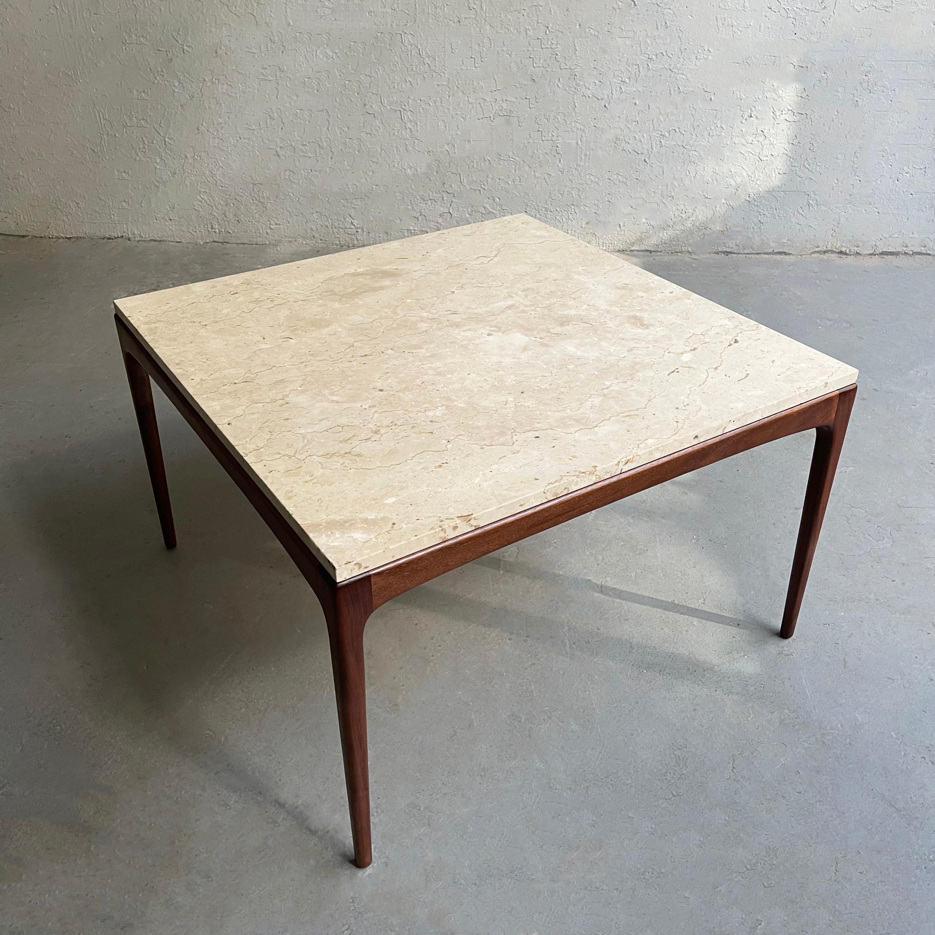 square scandinavian coffee table