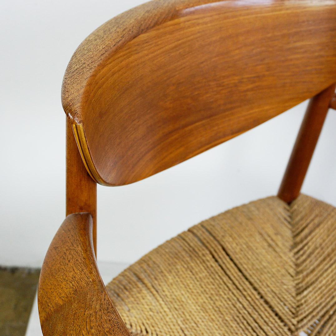 Danois The Modern Scandinavian Scandinavian Armchair Mod. 317 par Peter Hvidt pour Soborg Mobler en vente