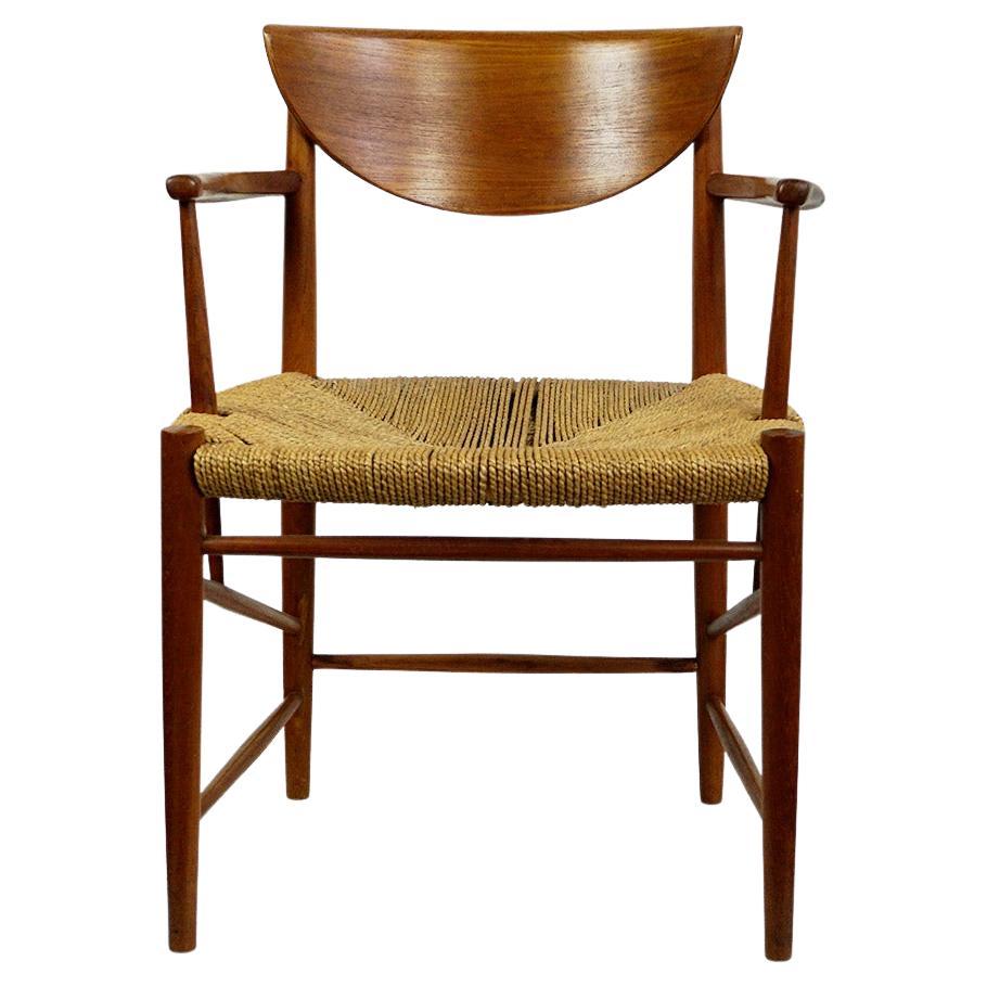 The Modern Scandinavian Scandinavian Armchair Mod. 317 par Peter Hvidt pour Soborg Mobler en vente