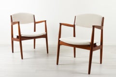 Skandinavisch-moderne Teakholz-Sessel von Harbo Sølvsten 1950er Jahre, 2er-Set