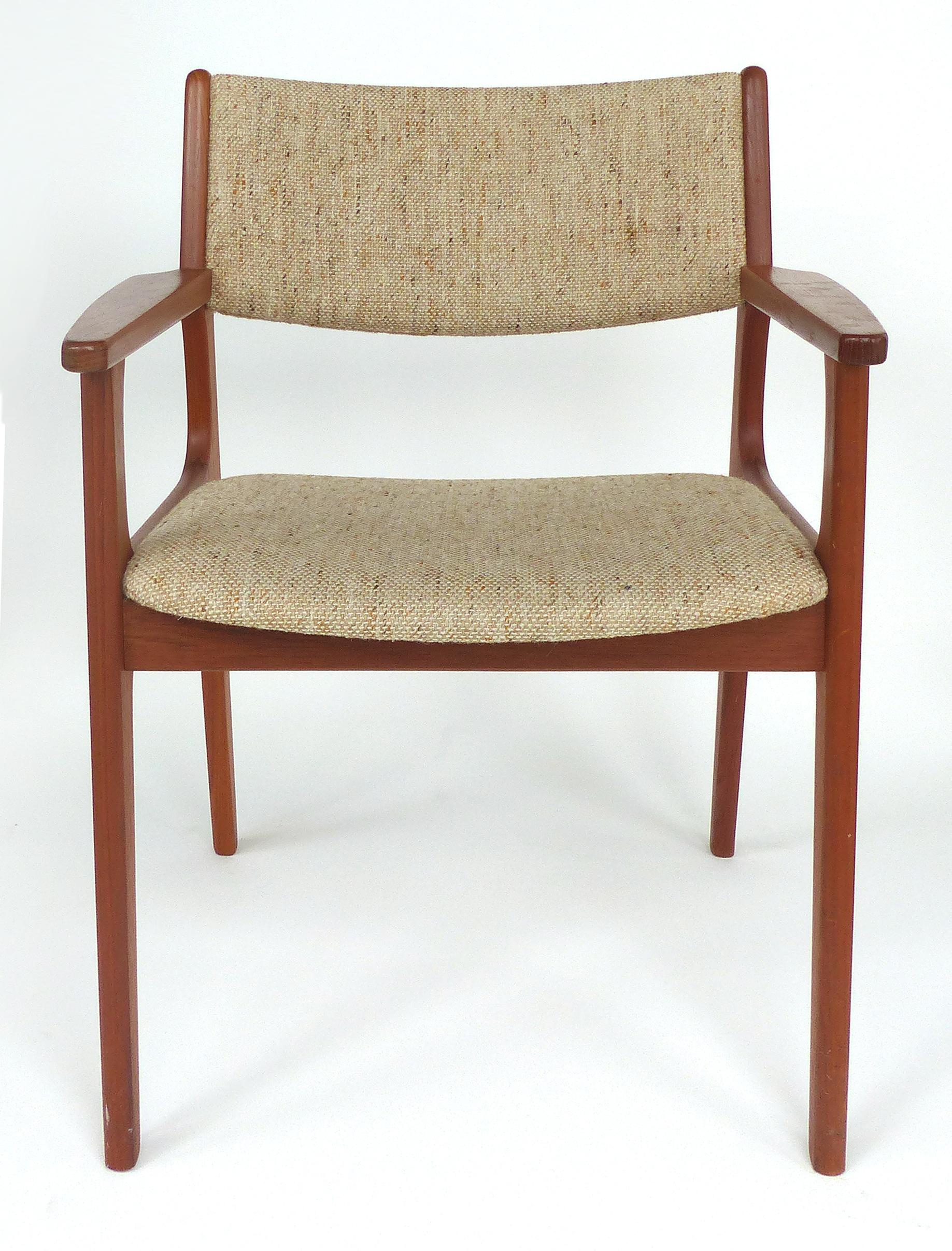 Danish Scandinavian Modern Teak Armchairs