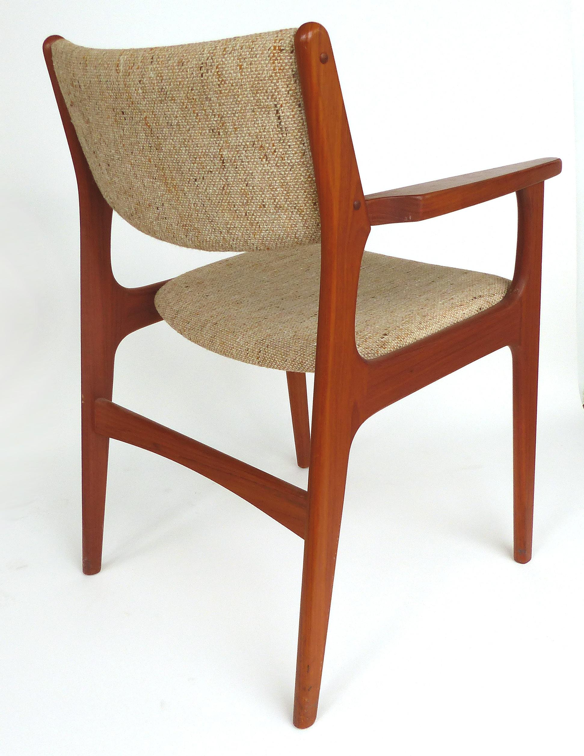 Scandinavian Modern Teak Armchairs 1