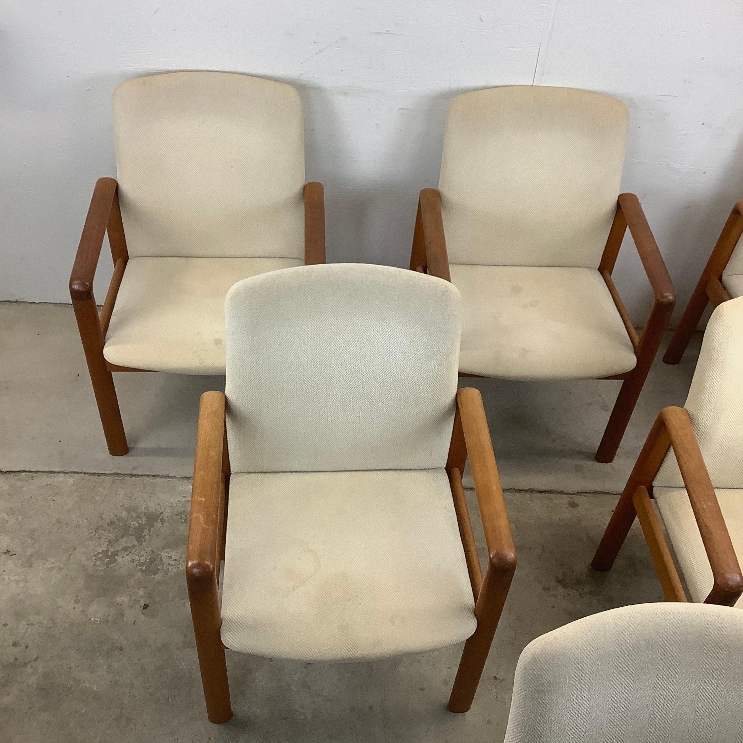 Other Scandinavian Modern Teak Armchairs from Jesper Furniture- set of 8 For Sale