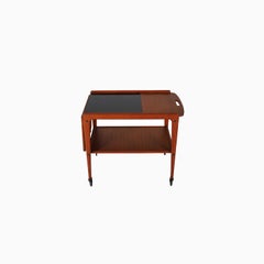 Scandinavian Modern Teak Bar Cart/Server by Yngve Ekström