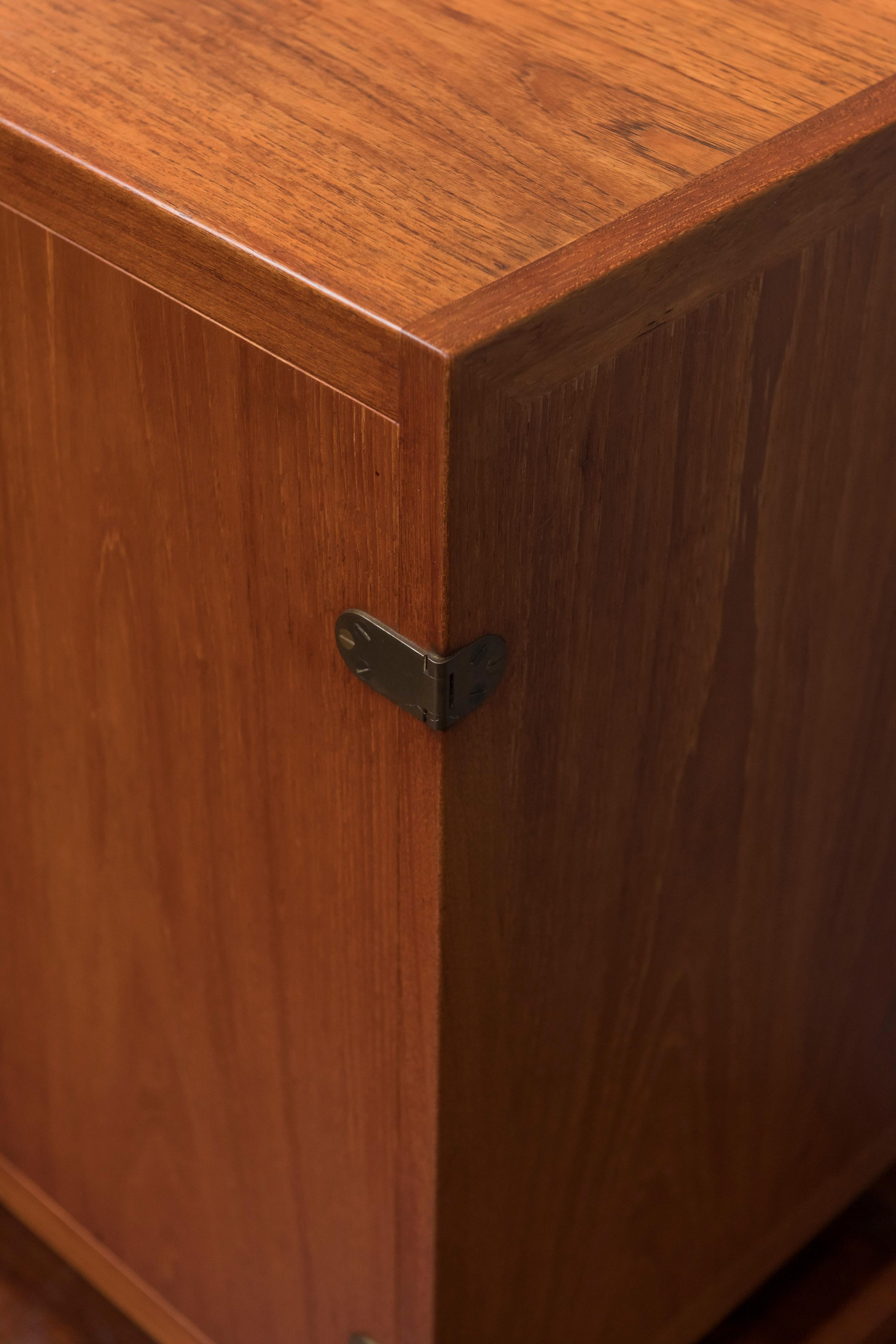 Danish Scandinavian Modern Teak Cabinet by Borge Mogensen