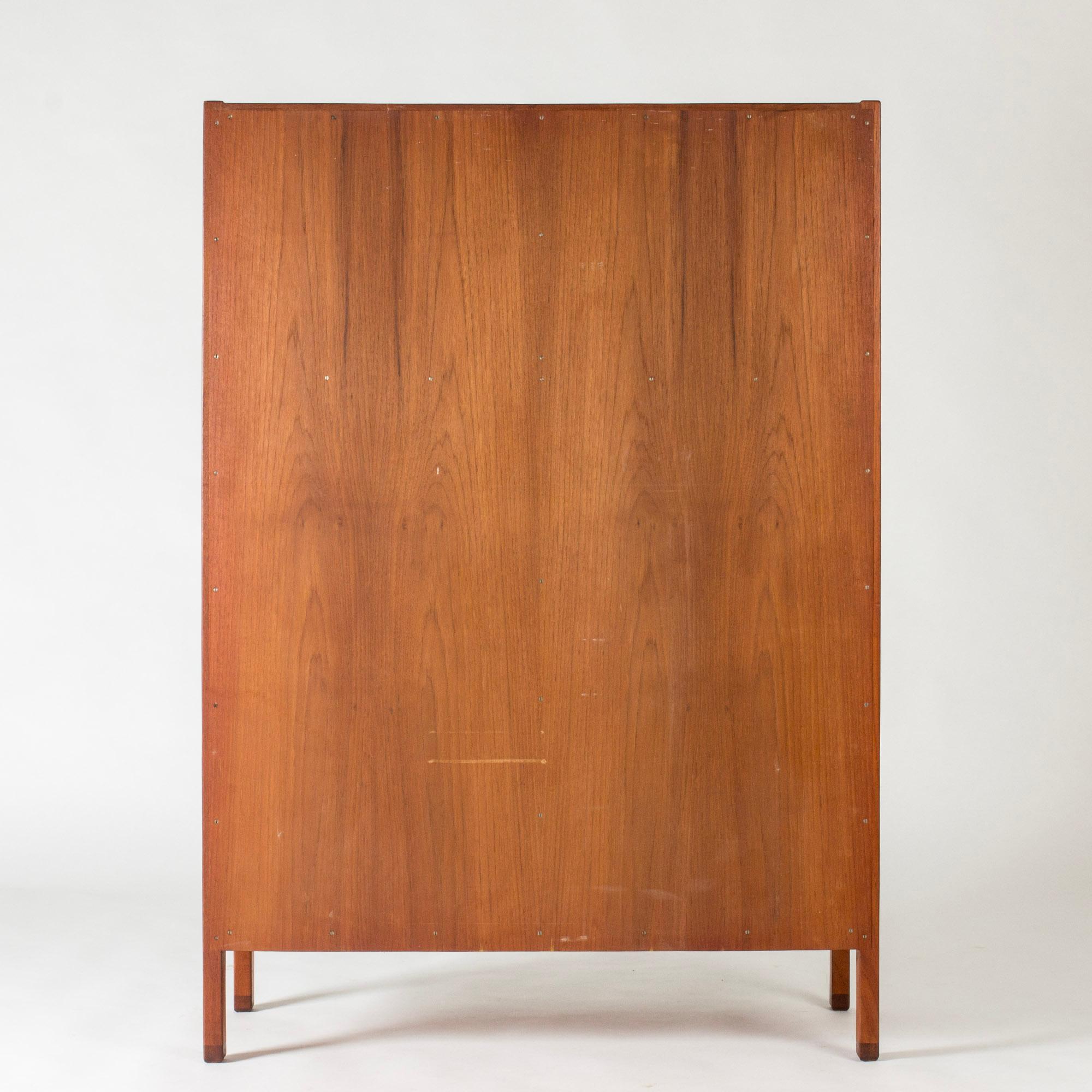 Scandinavian Modern Teak Cabinet by David Rosén, NK, Sweden, 1960s For Sale 5