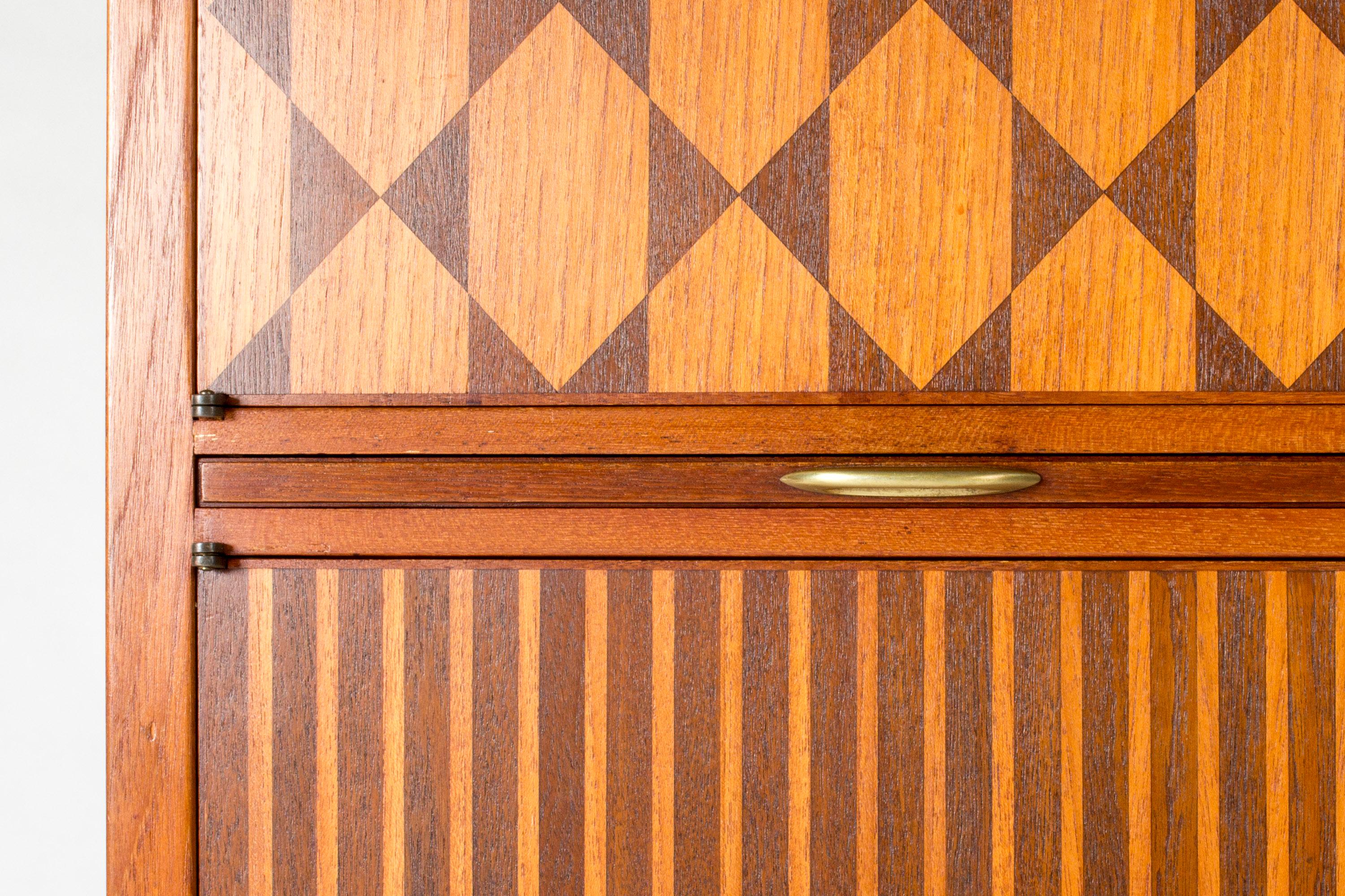 Scandinavian Modern Teak Cabinet by David Rosén, NK, Sweden, 1960s In Good Condition In Stockholm, SE