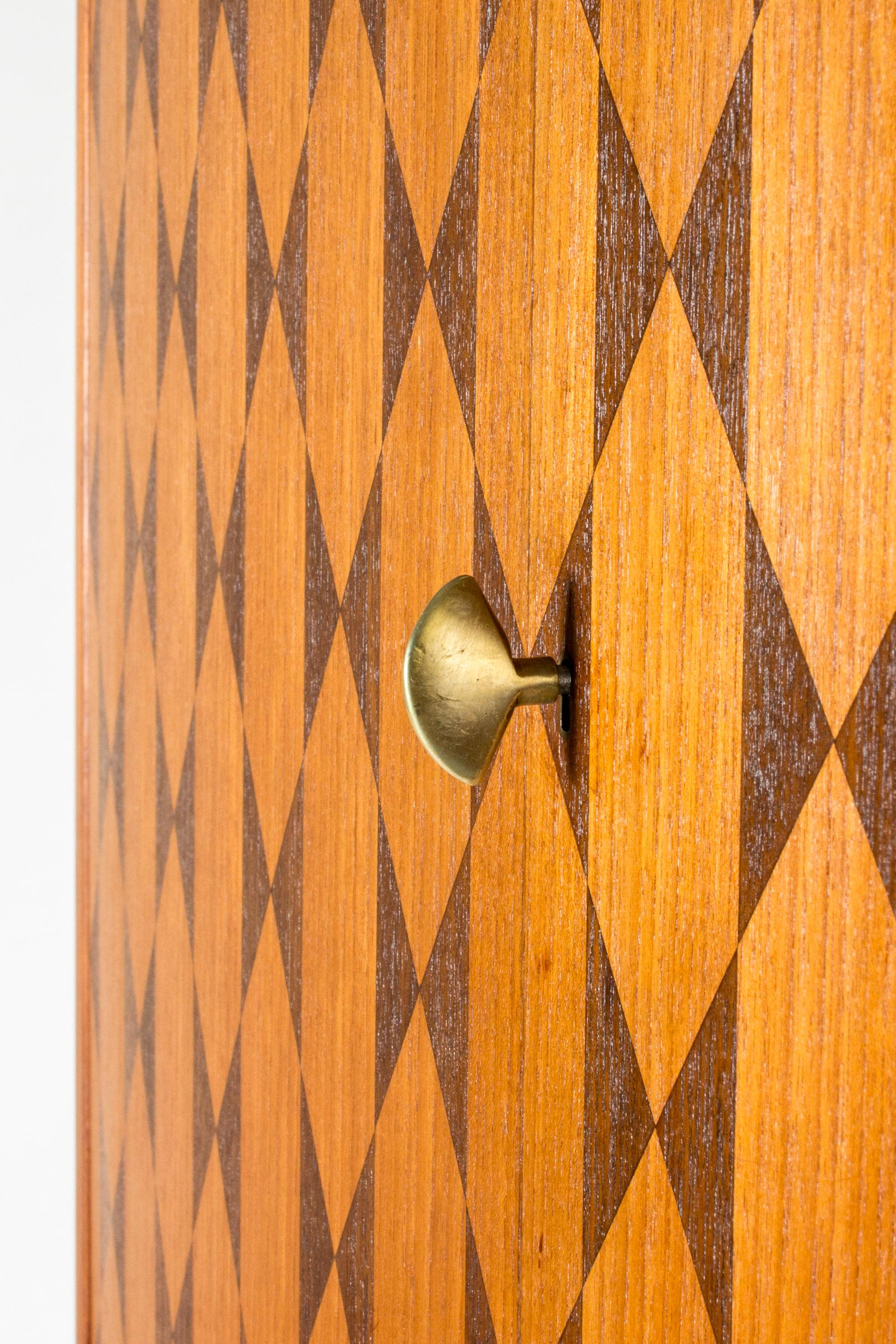 Scandinavian Modern Teak Cabinet by David Rosén, NK, Sweden, 1960s 4
