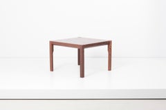 Table basse scandinave moderne en teck de Gorm Lindum pour Tranekær:: Danemark