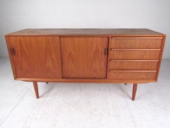 Scandinavian Modern Teak Credenza by Falster