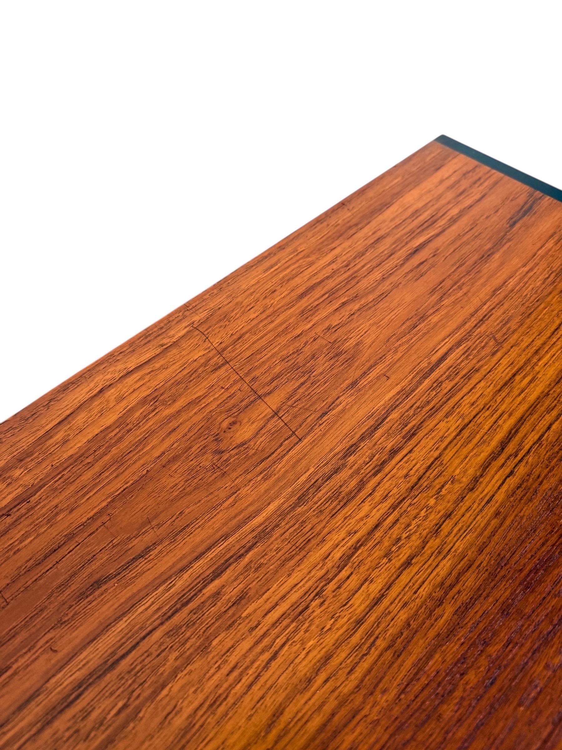 Scandinavian Modern Teak Credenza by Hans Hove & for Christian Linneberg Møbler For Sale 7