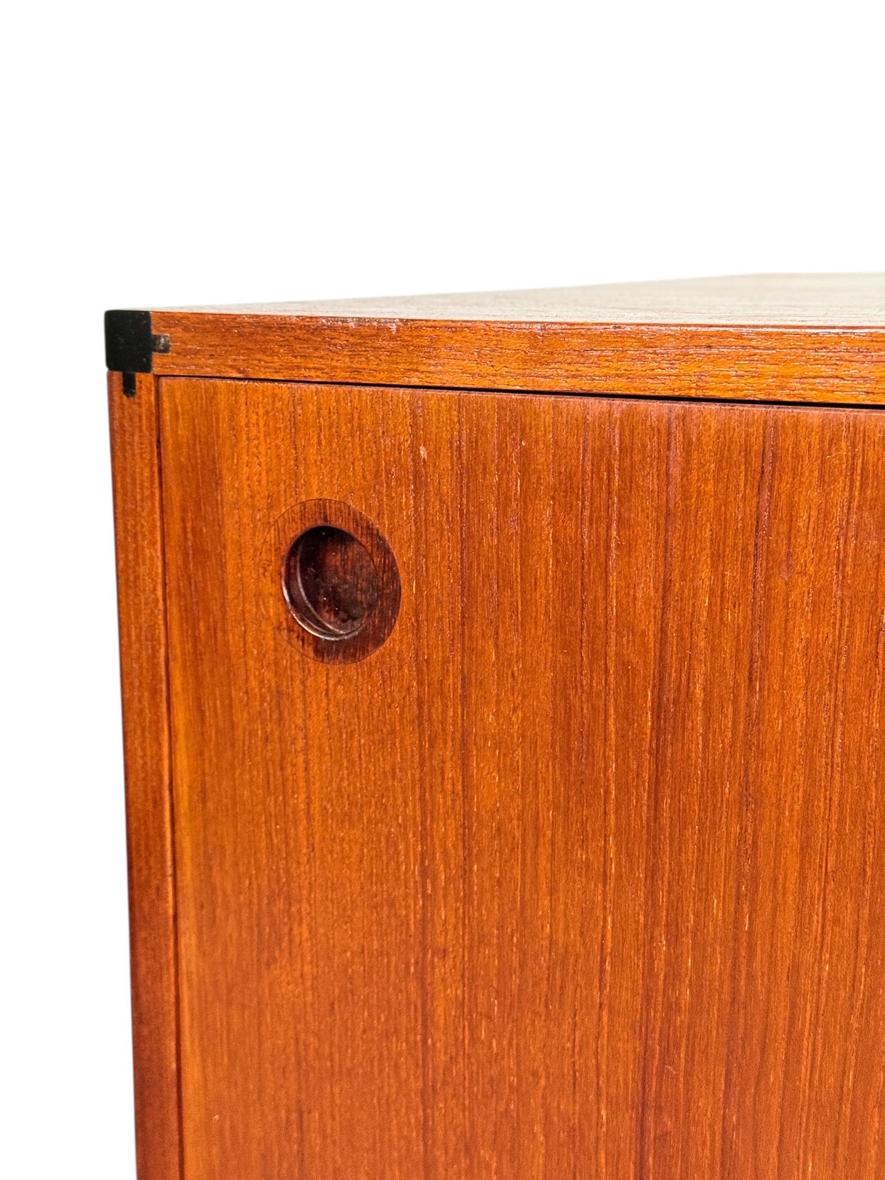 20th Century Scandinavian Modern Teak Credenza by Hans Hove & for Christian Linneberg Møbler For Sale