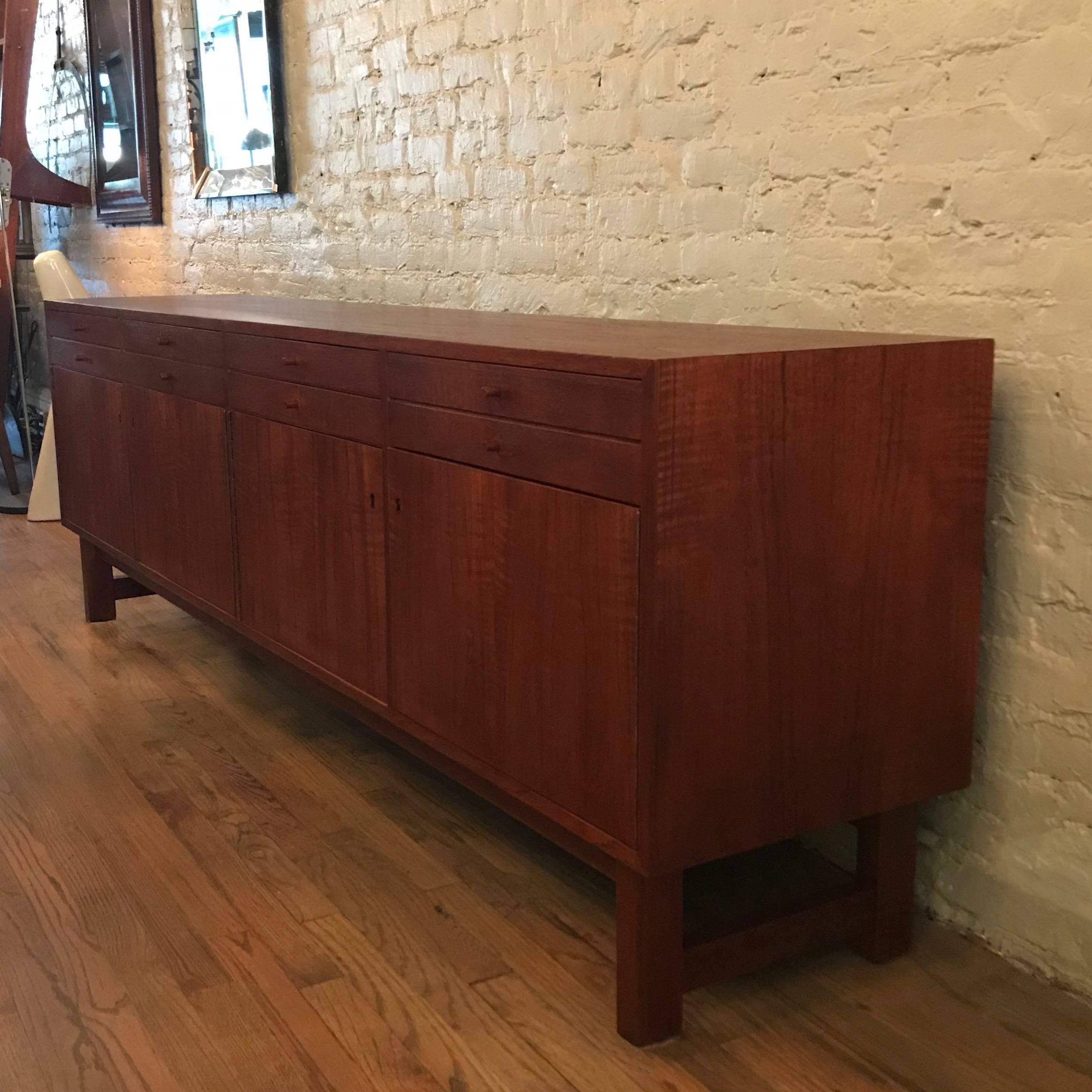 Swedish Scandinavian Modern Teak Credenza Made in Sweden