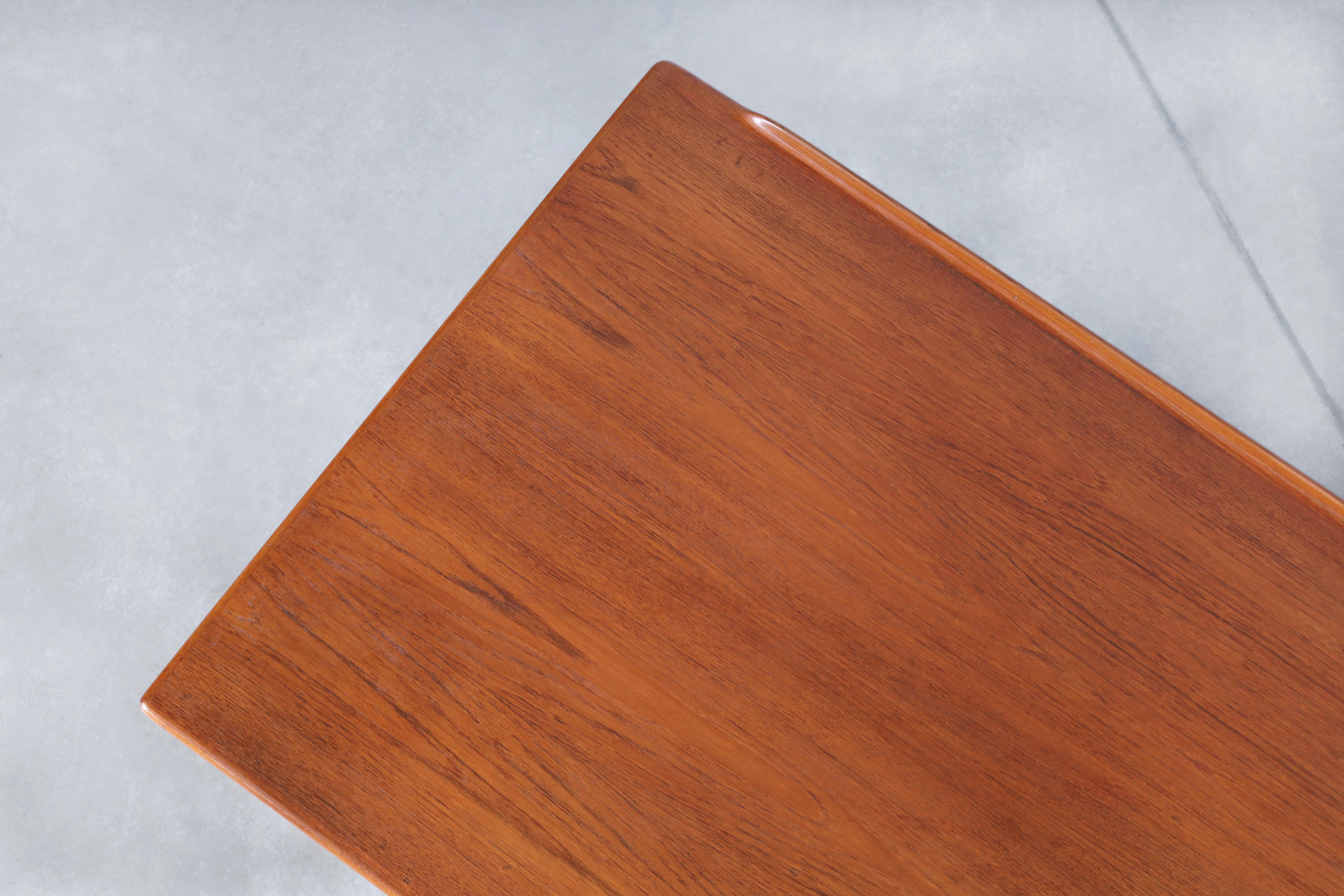 Scandinavian Modern Teak Desk by Goran Strand for Lelangs Møbelfabrik For Sale 7