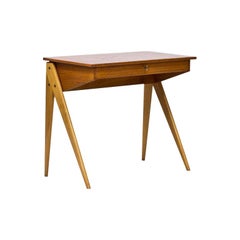 Scandinavian Modern Teak Desk, Vanity by Yngve Ekström for ESE Möbler, Sweden