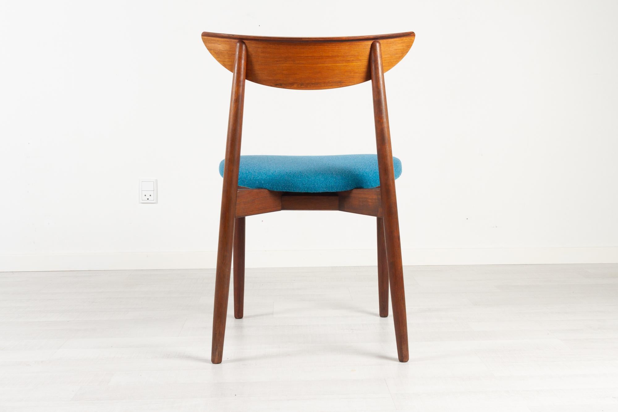 Scandinavian Modern Teak Dining Chairs by Harry Østergaard 1960s, Set of 6 7
