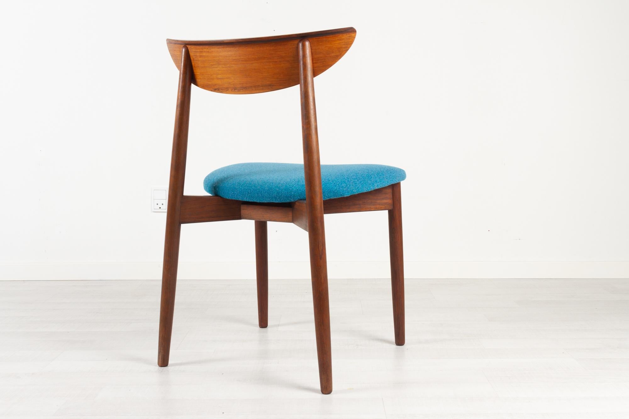Scandinavian Modern Teak Dining Chairs by Harry Østergaard 1960s, Set of 6 8