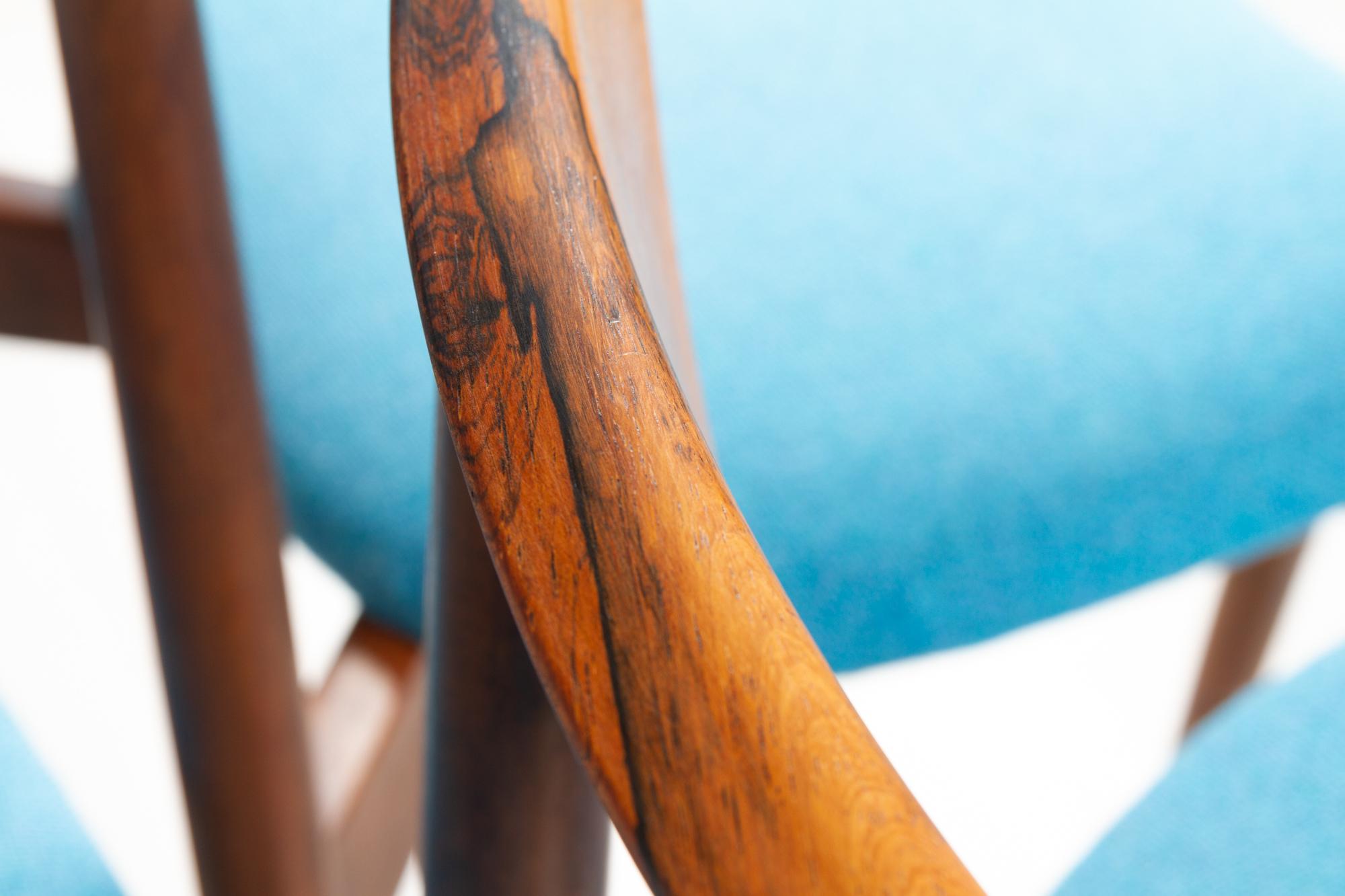 Scandinavian Modern Teak Dining Chairs by Harry Østergaard 1960s, Set of 6 11
