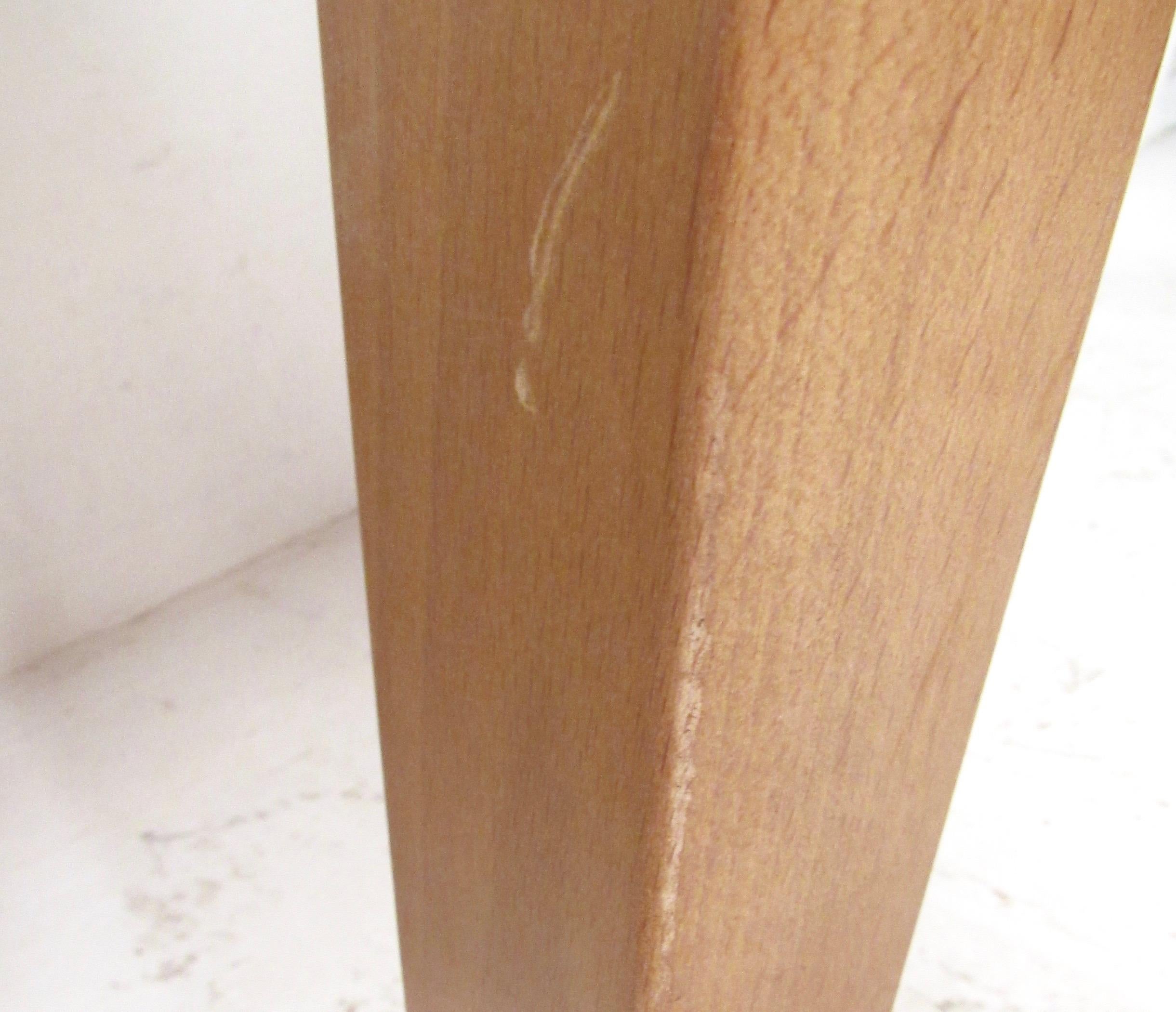 Scandinavian Modern Teak Dining Table with Draw Leaf Extension 5