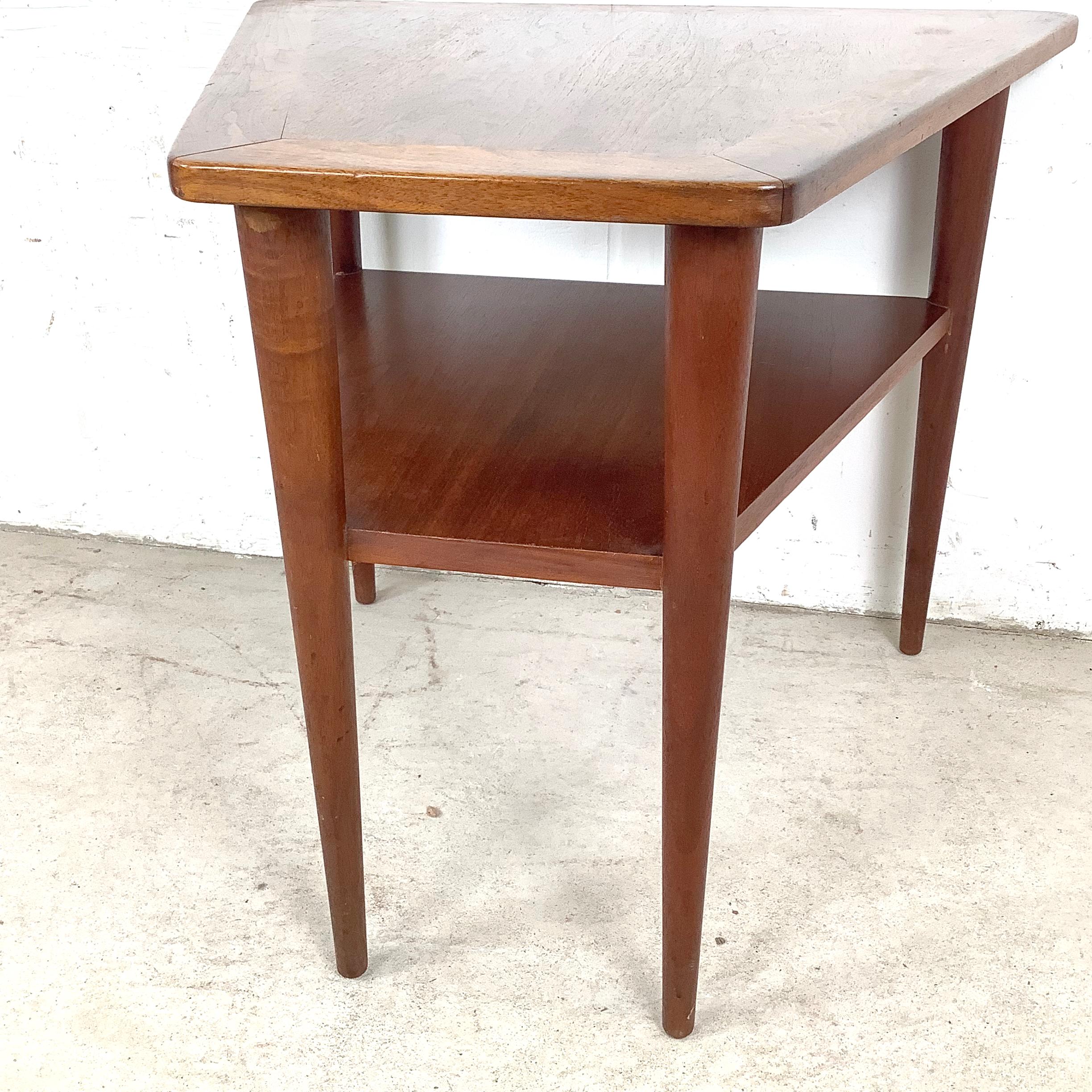 Mesa auxiliar de teca moderna escandinava Desconocido en venta