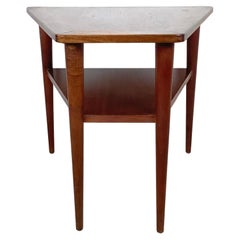 Scandinavian Modern Teak End Table