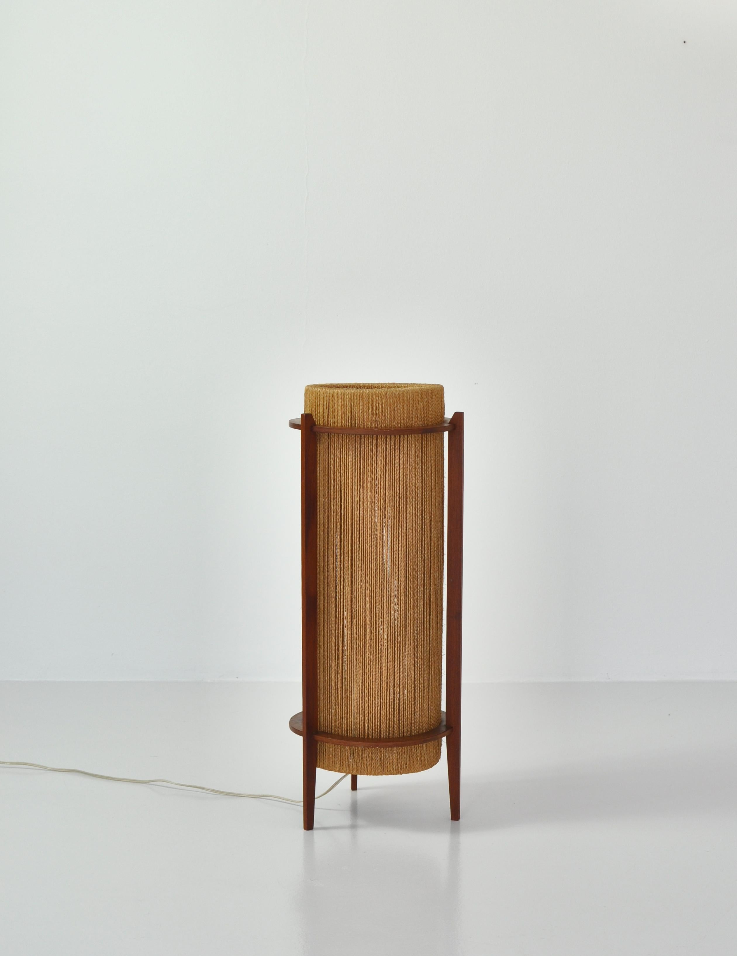 Scandinavian Modern Teak Floor Lamp by Ib Fabiansen for Fog & Mørup, 1960s 3