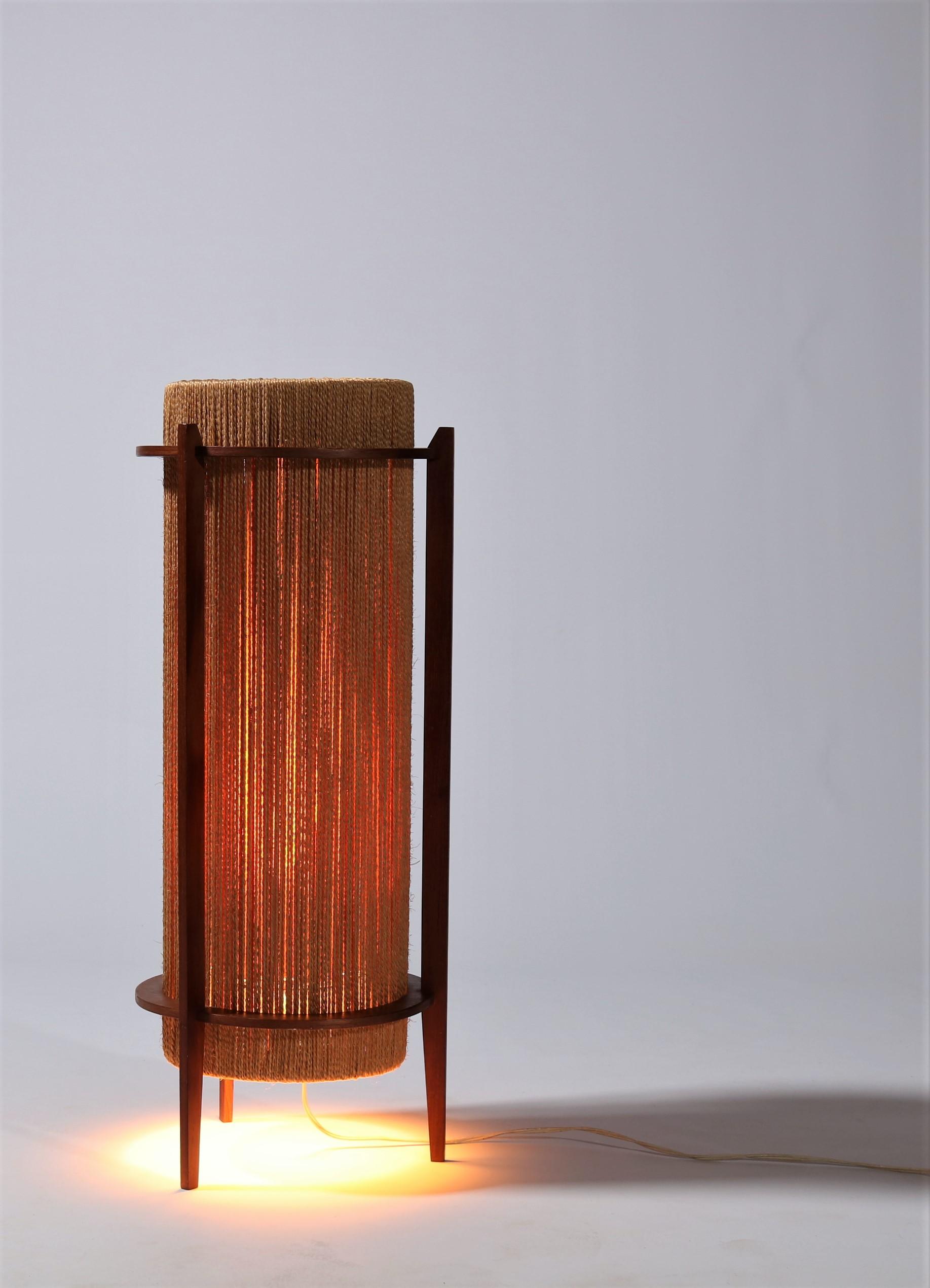 Scandinavian Modern Teak Floor Lamp by Ib Fabiansen for Fog & Mørup, 1960s In Good Condition In Odense, DK