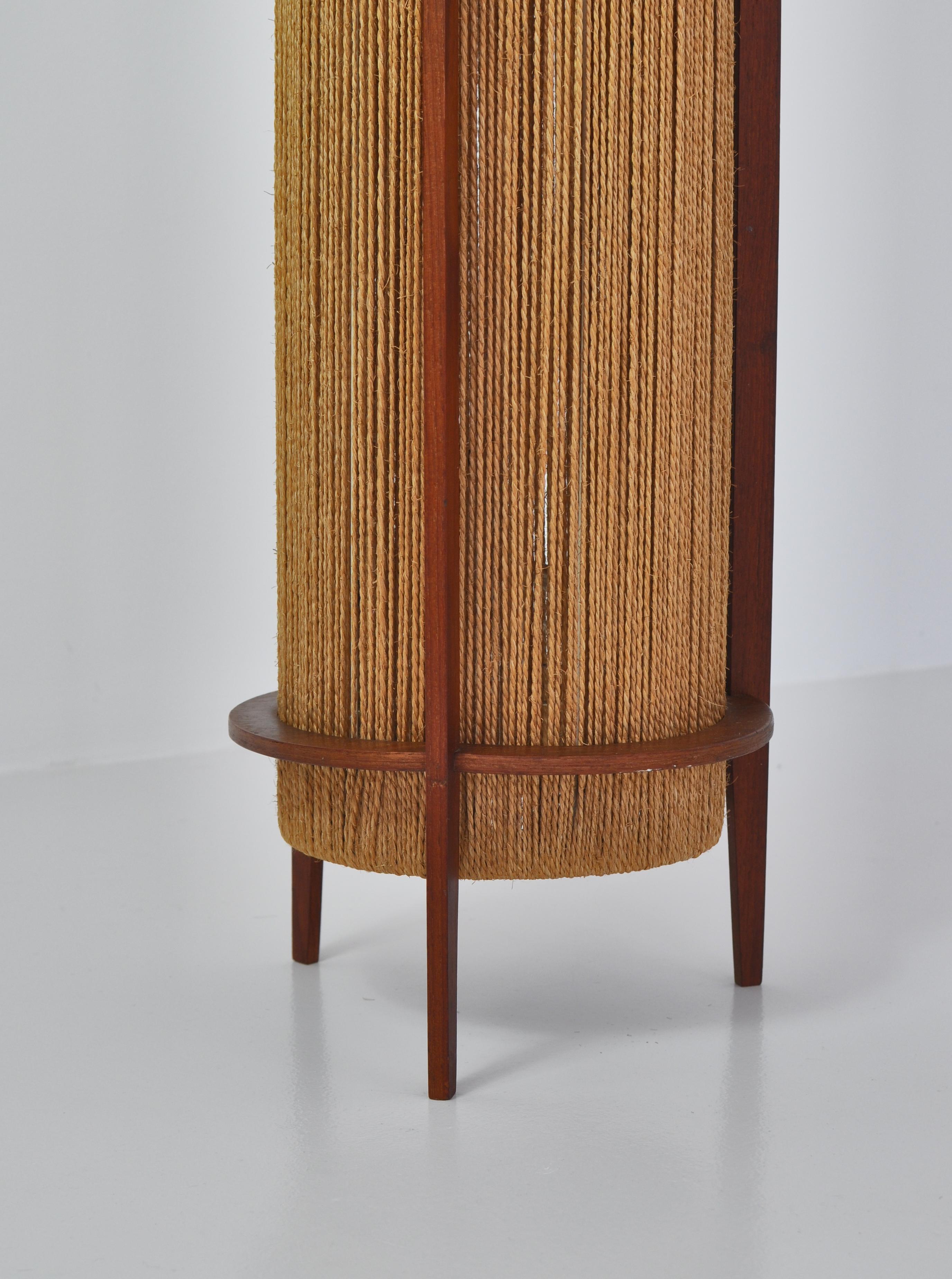 Danish Scandinavian Modern Teak Floor Lamp by Ib Fabiansen for Fog & Mørup, 1960s