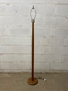 Lampada da terra moderna scandinava in teak