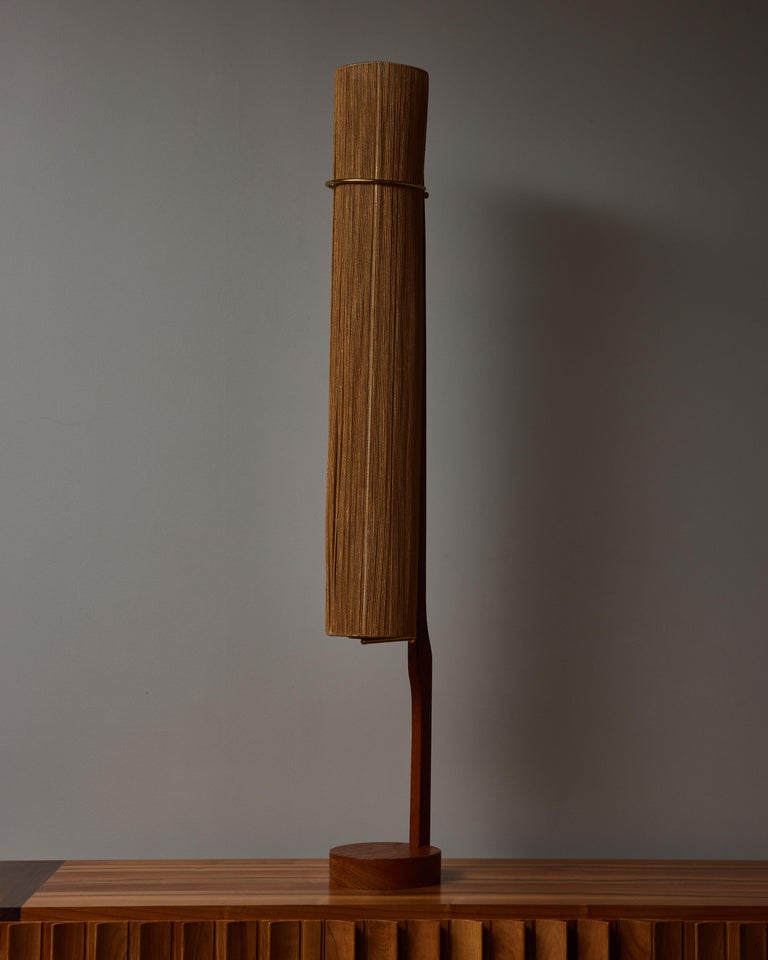 Mid-Century Modern Scandinavian Modern Teak Floor Lamp For Sale