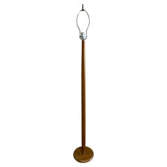 Lampada da terra moderna scandinava in teak