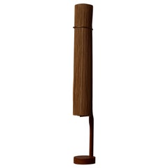 Lampada da terra moderna scandinava in teak