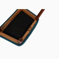 Tabouret moderne scandinave en teck de SL Mobler