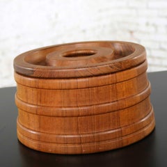 Scandinavian Modern Teak Ice Bucket by Jens Quistgaard for Dansk