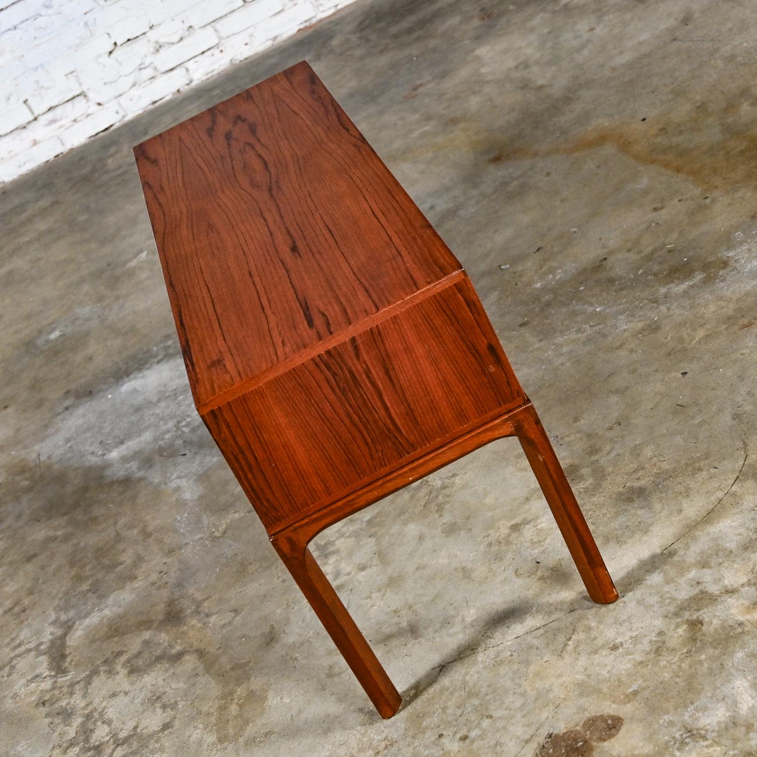 Scandinavian Modern Teak Low Cabinet Sideboard Model #394 by Kai Kristiansen  For Sale 6