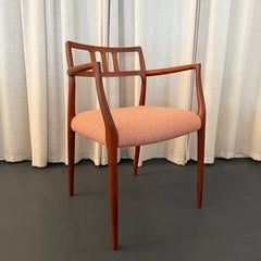 Scandinavian Modern Teak Model 64 Armchair By Niels Otto Møller