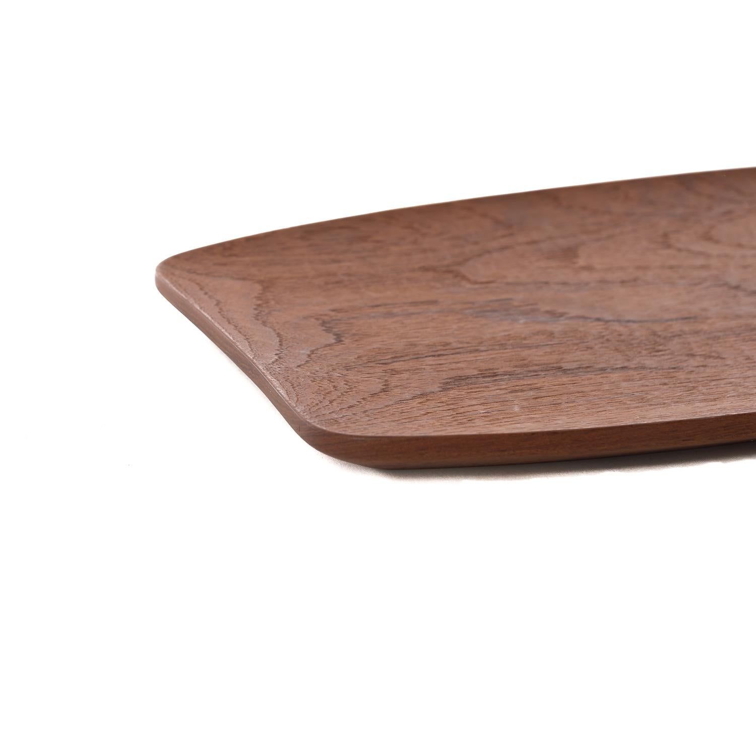 20th Century Scandinavian Modern Teak Sculptural Tray