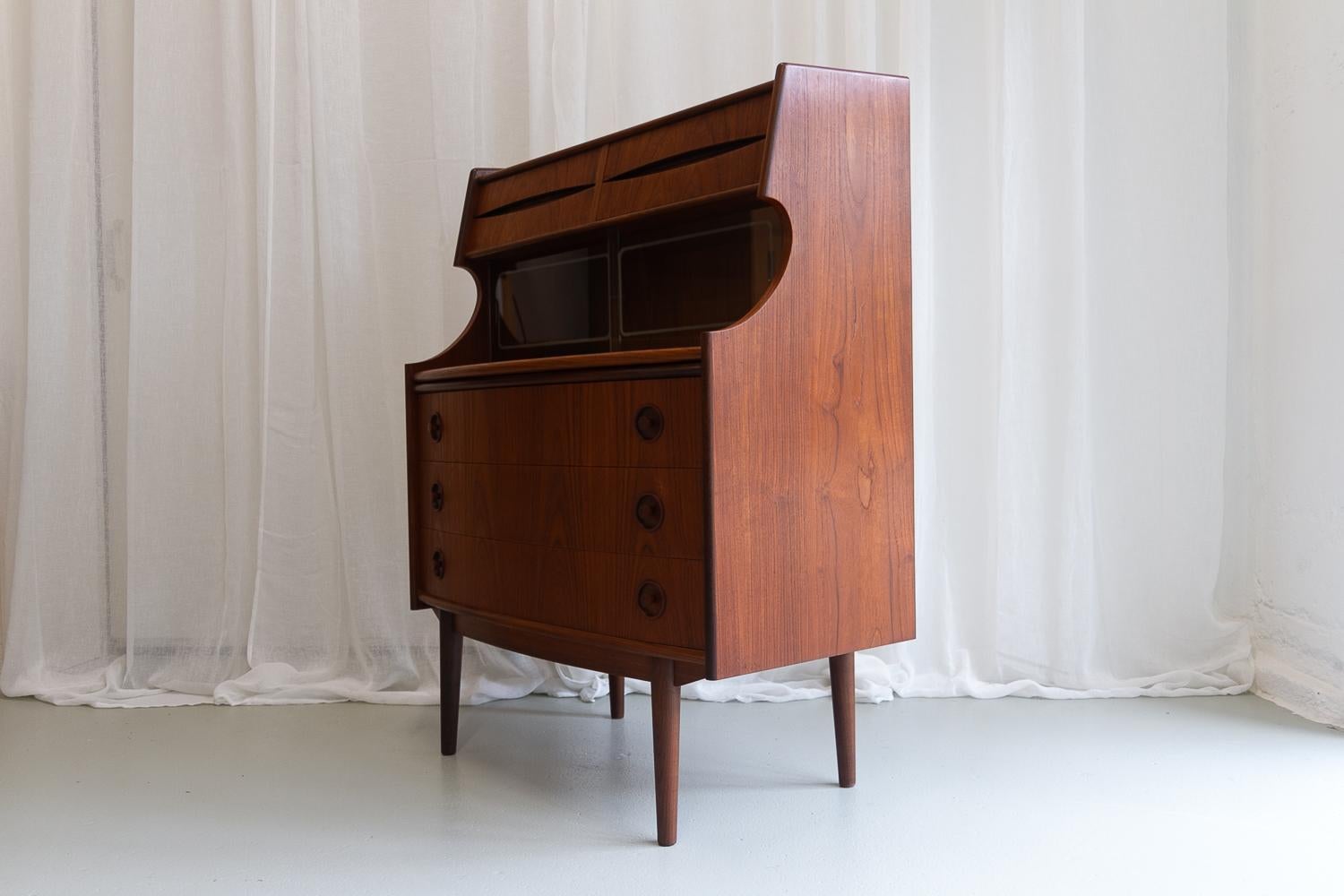 Segreteria in teak The Modern Scandinavian di Gunnar Falsig 1960 in vendita 3