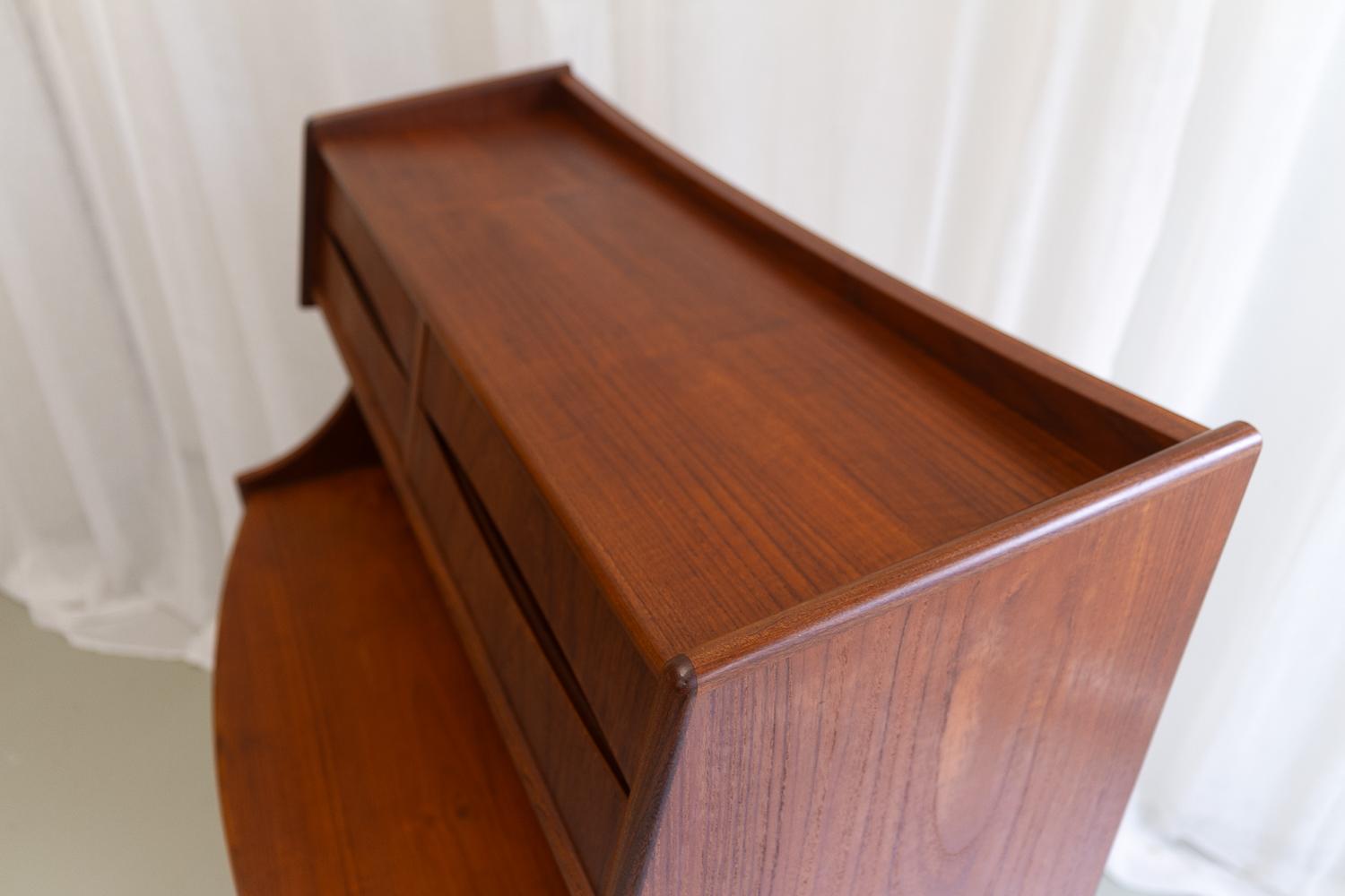 Segreteria in teak The Modern Scandinavian di Gunnar Falsig 1960 in vendita 4