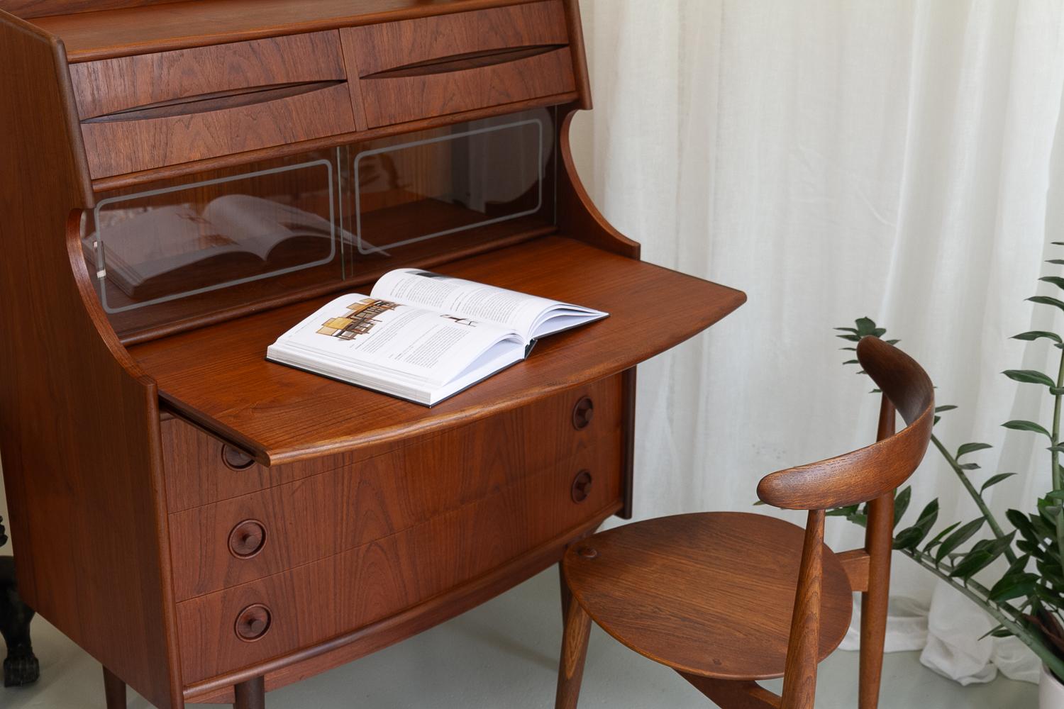 Segreteria in teak The Modern Scandinavian di Gunnar Falsig 1960 in vendita 6