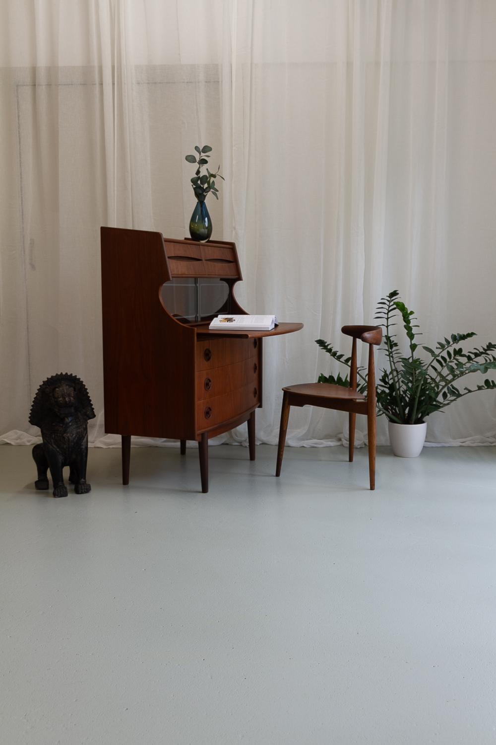 Segreteria in teak The Modern Scandinavian di Gunnar Falsig 1960 in vendita 13