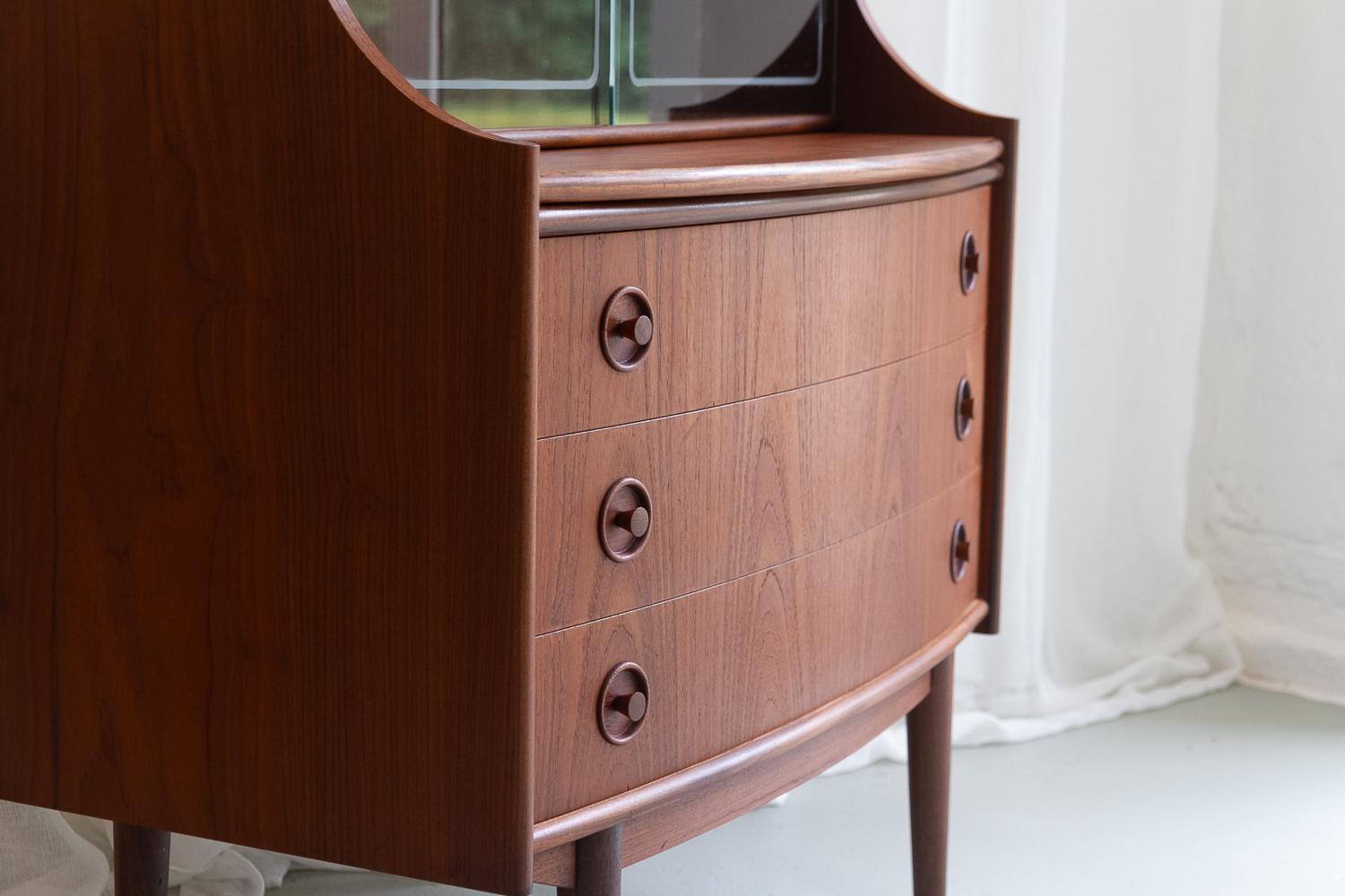Danese Segreteria in teak The Modern Scandinavian di Gunnar Falsig 1960 in vendita