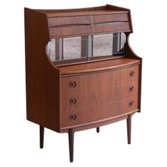 Scandinavian Modern Teak Secretary by Gunnar Falsig 1960s