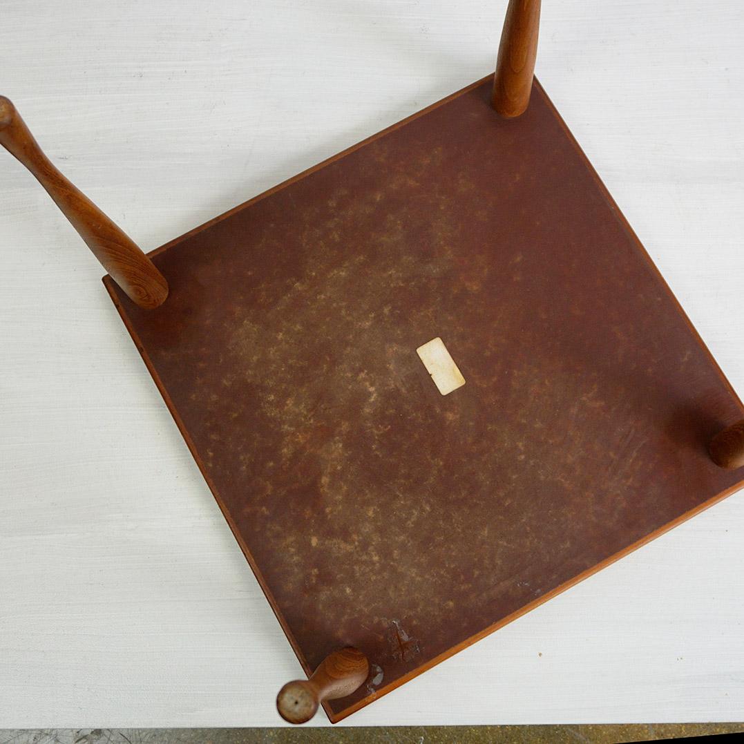 Scandinavian Modern Teak Side Table by Hans C. Andersen For Sale 2