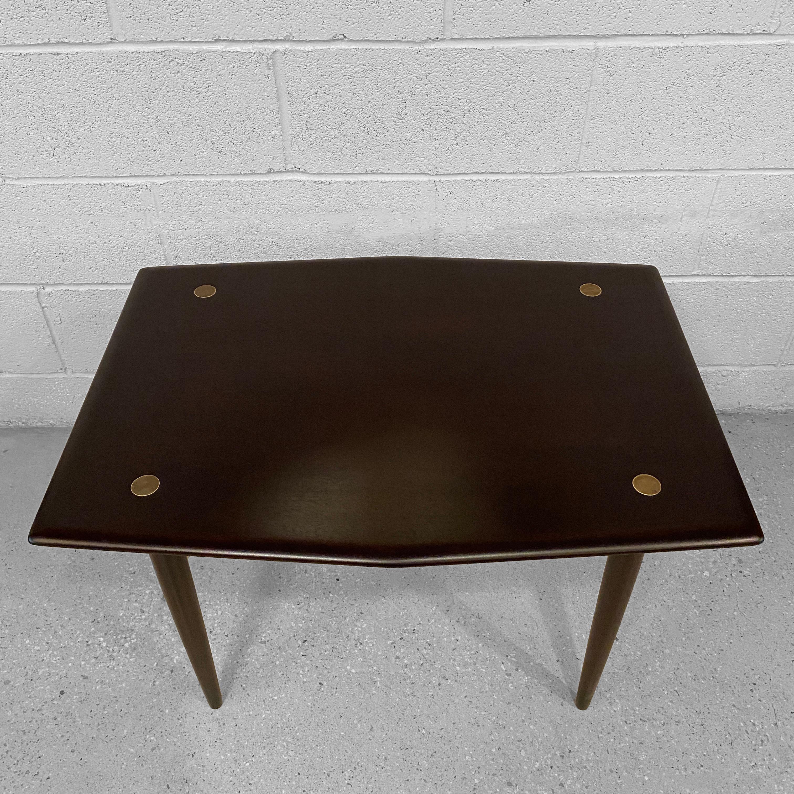 Scandinavian Modern Teak Side Table By Yngve Ekström For Dux For Sale 1
