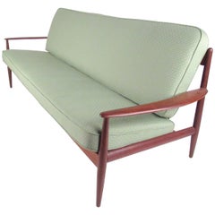 Vintage Scandinavian Modern Teak Sofa after Grete Jalk