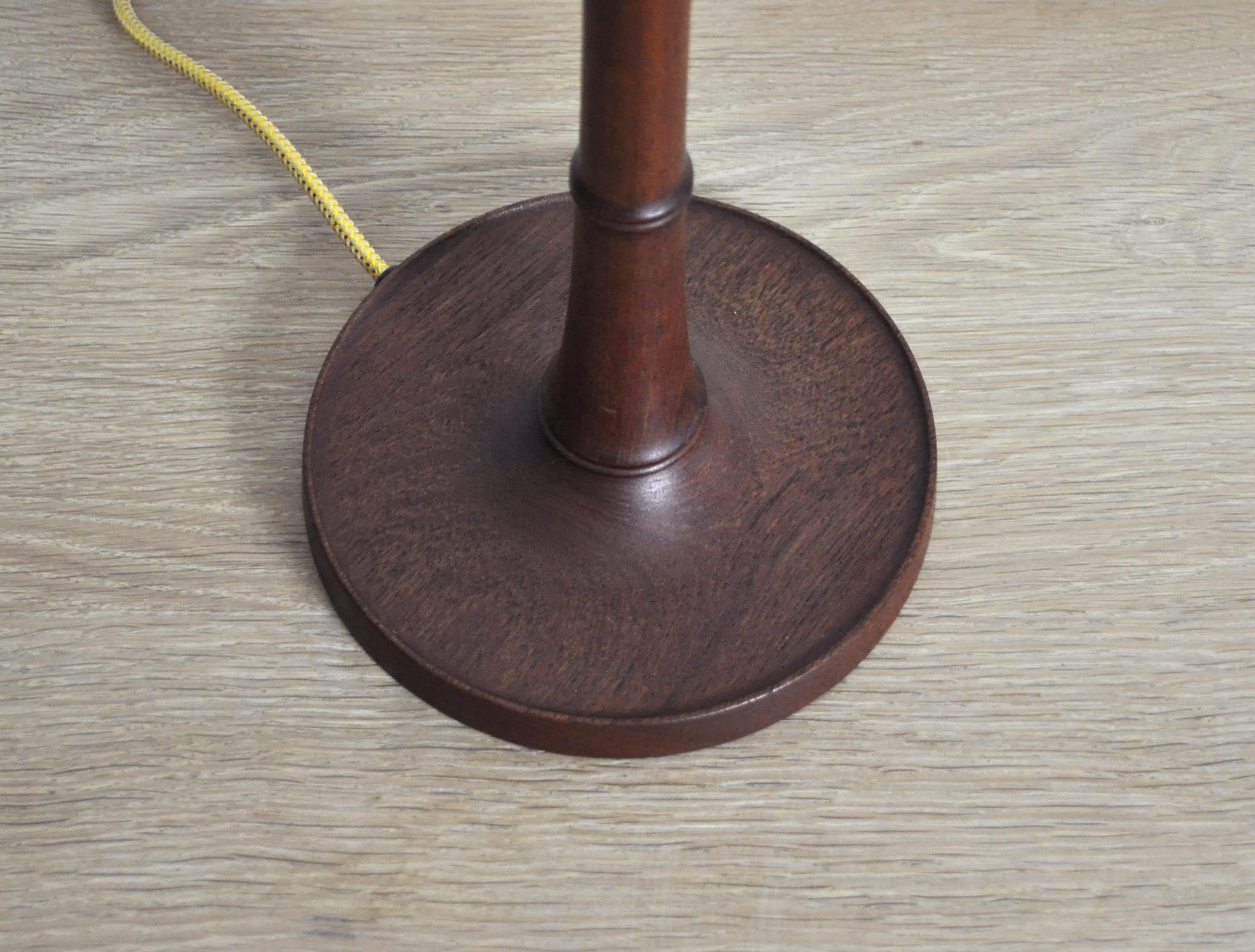 20th Century Scandinavian Modern Teak Table Lamp, 1950s For Sale